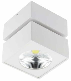 Valgusti lagi GTV Bianco, LED, 4000 °K, 1 x 15 W, valge v. / valge v.