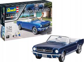 Конструктор, автомобиль Revell Model Ford Mustang 05647, 91 шт., синий цв.