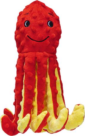 Žaislas šuniui, pliušinis Beeztees Octopus Amy 617005, 25 cm, raudona sp., 25