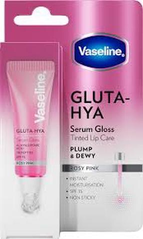 Lūpų serumas Vaseline Gluta-Hya, 10 ml, rosy pink