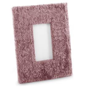 Nuotraukų rėmelis AmeliaHome Fur Mauve, 19 cm, rožinė sp.