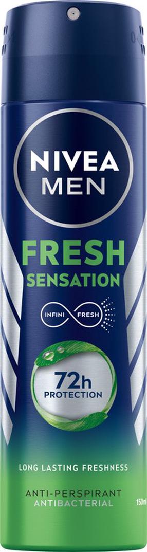 Vīriešu dezodorants Nivea Fresh Sensation, 150 ml