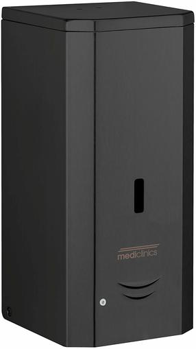 Automātiskais ziepju dozators Mediclinics DJ0037AB, melna krās., 1 l