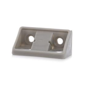Fiksators Haushalt F1/S24, 4.2 cm x 2 cm x 2 cm, pelēka krās., 10 gab.