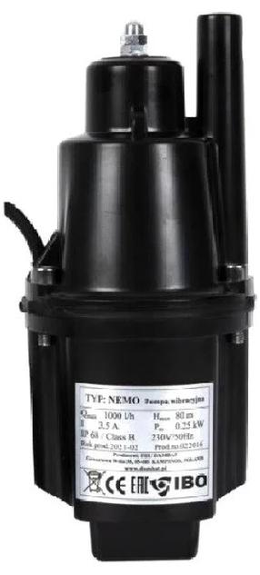 Iegremdējamais ūdens sūknis IBO Nemo, 250 W