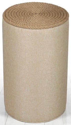 Pufas Hanah Home Filika 209FLF1243, kreminė sp., 31 cm x 31 cm x 52 cm
