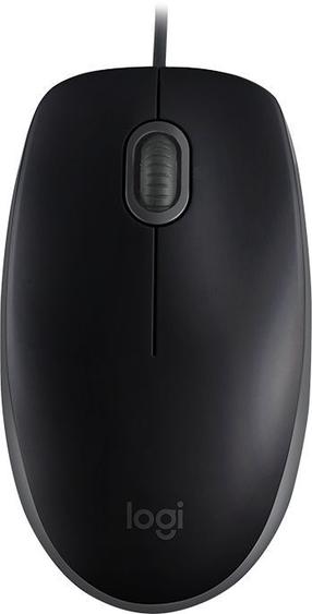 Vadu datora pele Logitech B110 Silent, melna krās.