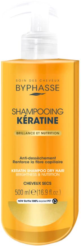 Šampūnas Byphasse Keratin, 500 ml