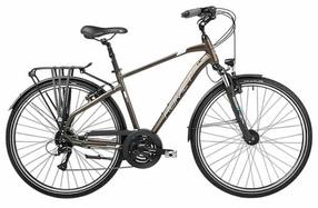 Velosipēds pilsētas Romet Wagant 5, 28 ", 21" rāmis, brūna krās.