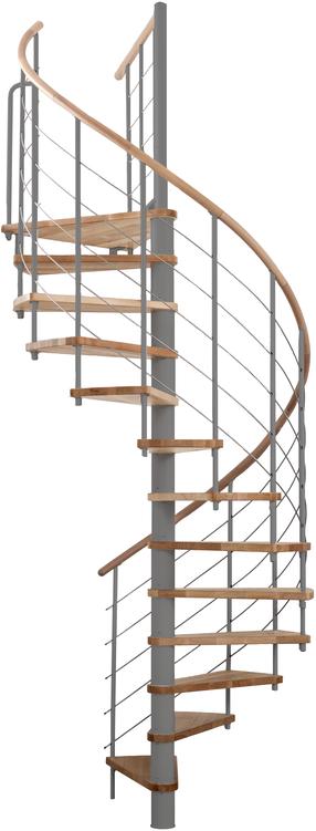 Sraigtiniai laiptai Minka Venezia, 120 cm x 305.5 cm