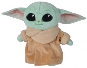 Плюшевая игрушка Simba Disney Mandalorian: Baby Yoda, коричневый цв./зеленый цв., 25 см