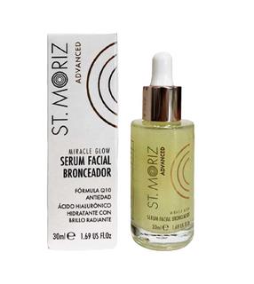 Līdzeklis iedeguma kopšanai sejai St. Moriz Advanced Miracle Glow, 30 ml