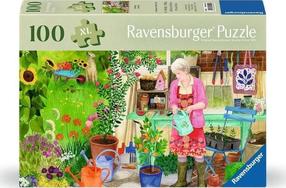 Пазл Ravensburger Garden, 19.2 см x 27.9 см, 100 шт., многоцветный