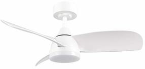 Laeventilaator koos lambiga Reality Helsinki, 20 W, 1 tk, valge v.