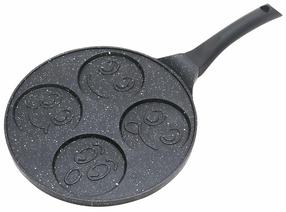 Pankūku panna King Hoff KH-1672, Ø 26.5 cm, alumīnijs