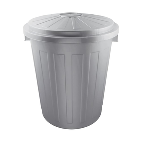 Šiukšliadėžė Keeeper Maxi, sidabro sp., 50 l, 55 cm x 50 cm