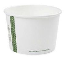 Vienkartiniai dubenėliai Mixpack Compostable Soup Containers 10571831, 455 ml, Ø 11.5 cm, 7.7 cm, 25 vnt.