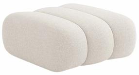Pufas Cosmopolitan Design Koge Eden 2, šviesiai smėlinė, 95 cm x 95 cm x 40 cm