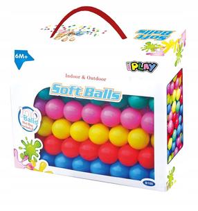 Kamuoliukų rinkinys baseinui I-Play Soft Balls, ⌀ 6 cm