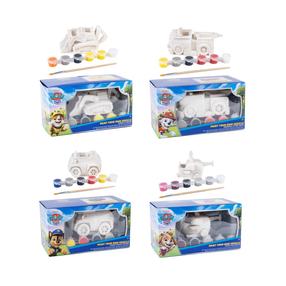 Žaislinis dažymo rinkinys Paw Patrol Your Own Vehicle, (spalva/dizainas parenkami atsitiktine tvarka)