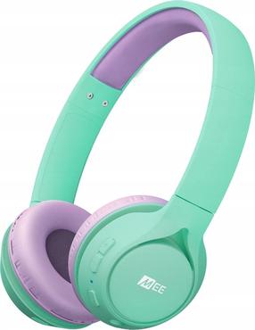Juhtmeta kõrvaklapid lastele MEE Audio KidJamz KJ45BT, roheline v./violetne v.