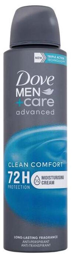 Дезодорант для мужчин Dove Men+ Care Advanced Clean Comfort, 150 мл