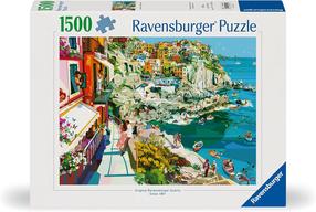 Dėlionė Ravensburger Cinque Terre 12000430, 60 cm x 80 cm, 1500 vnt., įvairių spalvų