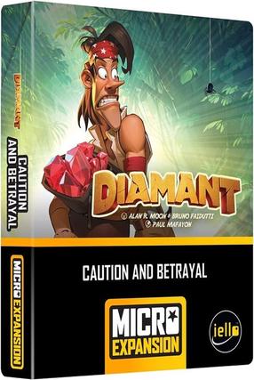 Дополнение к настольной игре Iello Diamant Caution And Betrayal, EN