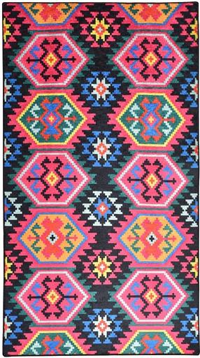 Paklājs Conceptum Hypnose Magic 882CHL1163, daudzkrāsaina, 200 cm x 100 cm