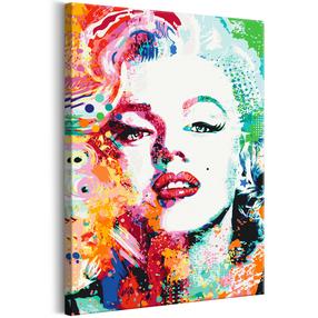 Tapymas pagal skaičius Artgeist Charming Marilyn MA_0388, įvairių spalvų, 40 x 60 cm