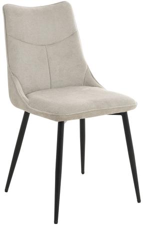 Ēdamistabas krēsls Home4you Maia 10545, matēts, bēša krās., 46 cm x 59 cm x 86 cm