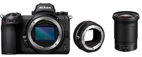 Süsteemne fotoaparaat Nikon Z 6II + Nikkor Z 20mm f/1.8 S + FTZ II Mount Adapter, must v.