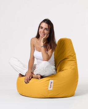 Sėdmaišis Hanah Home Drop L 248FRN1185, geltona sp.