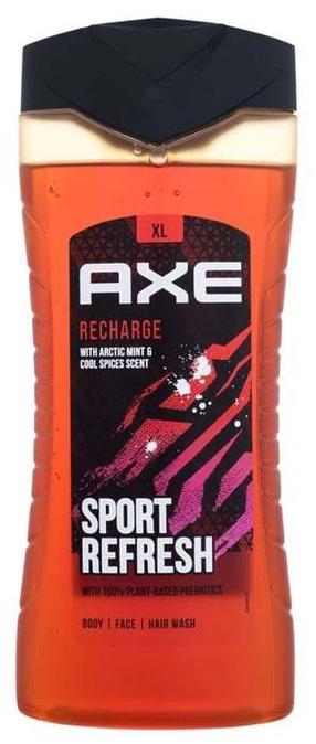 Meeste kehapesugeel Axe Recharge Sport Refresh, 400 ml