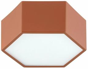 Valgusti lagi Argon Libero, LED, 3000 °K, 1 x 12 W, valge v. / pruun v.