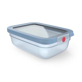 Dėžutė maistui Tefal ONECLICK 3110601796, 1.2 l, 21.73 cm x 15.95 cm, mėlyna sp.
