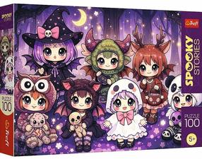 Puzle Trefl Night Stories, 41 cm x 27 cm, 100 gab.
