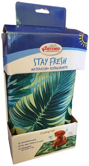 Охлаждающий коврик для животных Record Stay Fresh Jungle RE35952, зеленый цв., 50x90 см