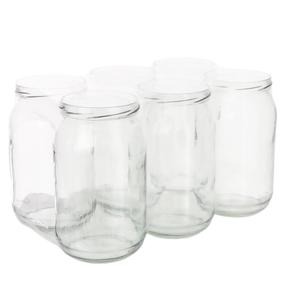 Purk Okko Jar, 0.9 l, läbipaistev v., 6 tk