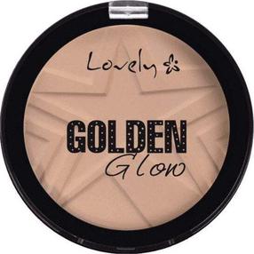 Пудра-бронзатор Lovely Golden Glow, бежевый цв., 3, 15 г
