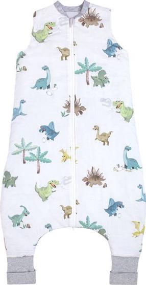 Plāns guļammaiss zīdainim Pulp Colorful Dinosaurs, daudzkrāsaina, 108 cm x 58 cm