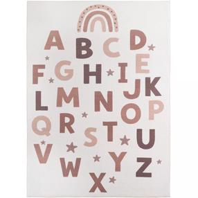 Kilimas vidaus Ayyildiz Coco Alphabet, oranžinė sp./smėlio sp., 230 cm x 160 cm