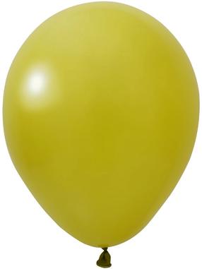 Balionas ovalūs GoParty Pastel, alyvuogių žalia sp., 100 vnt.