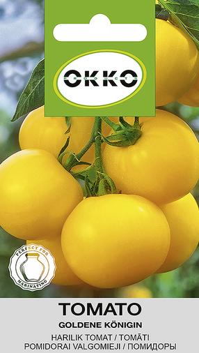 Sēklas Okko, tomāti GOLDENE KONIGIN, 0.1 g