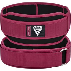 Svarcelšanas siksnas RDX RX5 Double Belt, rozā krās., XS