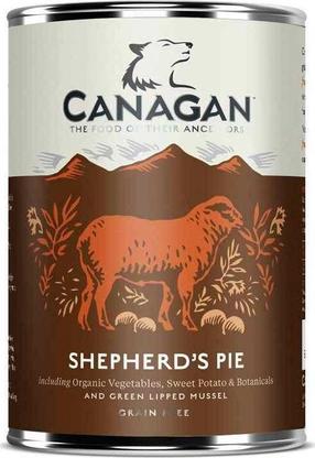 Влажный корм для собак Canagan Shepherd Pie, баранина/овощи/сладкая картошка, 0.4 кг