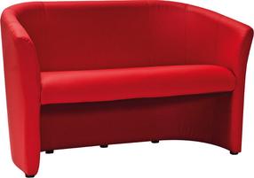 Dīvāns Modern TM-2, sarkana krās., 126 x 60 cm x 76 cm