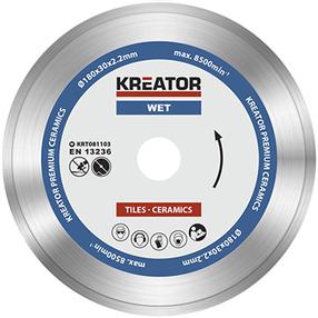 Deimantinis diskas Kreator KRT081103, 180 mm x 30 mm x 2.2 mm