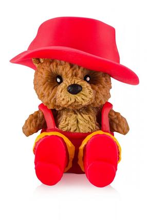 Mängukujuke Epee Teddy Bear, 5 cm, pruun v./punane v.