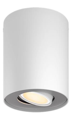 Nutivalgustus lagi Philips Hue Pillar, GU10, 2200 - 6500 °K, 1 x 5 W, valge v. / valge v.